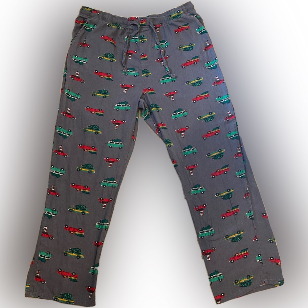 OLD NAVY MENS PAJAMA PANTS WITH CUTE CAR DESIGN